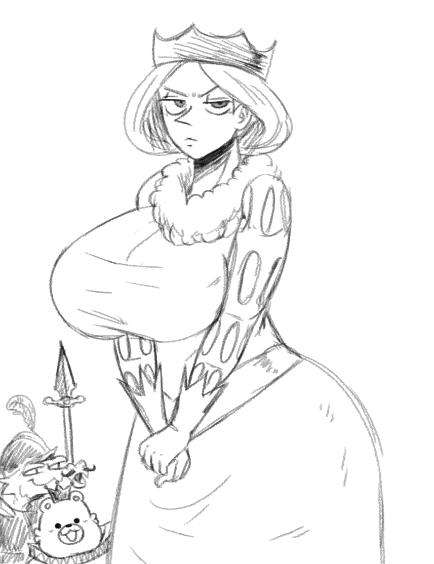 Queen Hilling (Ousama Ranking) Rule 34 Image