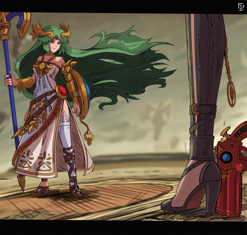 Palutena (Bayonetta) Rule 34 Image