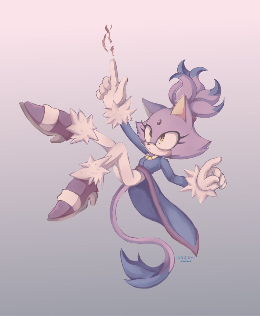 Blaze The Cat (Sonic (Series)) Rule 34 Image