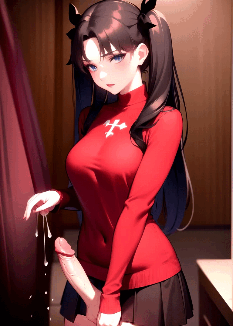 Tohsaka Rin (Fate/Stay Night) Rule 34 Image