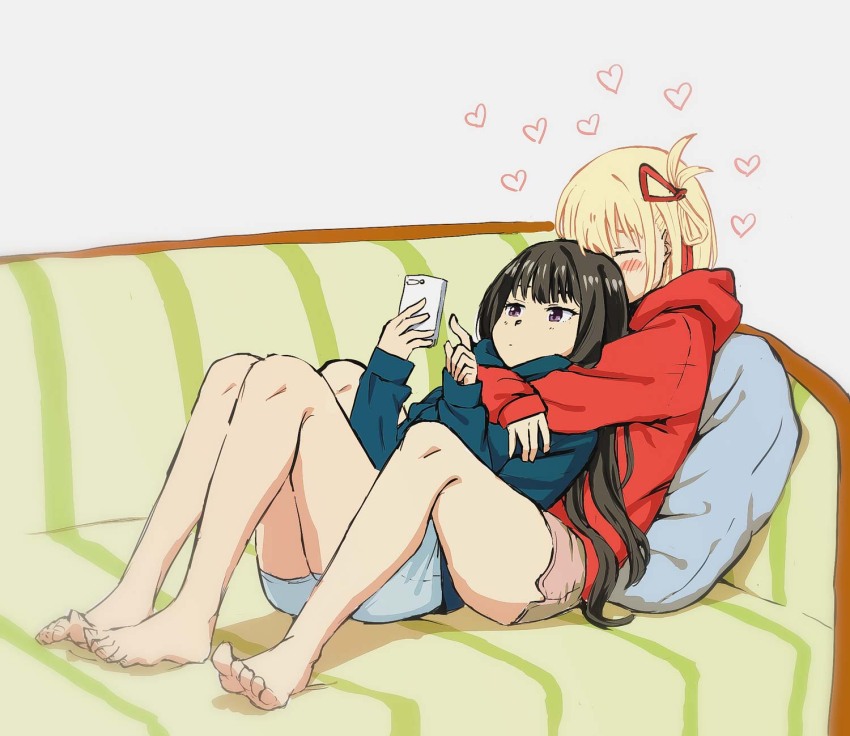 Inoue Takina (Lycoris Recoil) Rule 34 Image