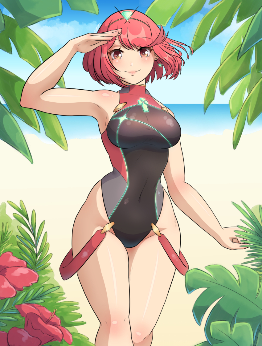 Pyra (Pro Swimmer) (Xenoblade) Rule 34 Image