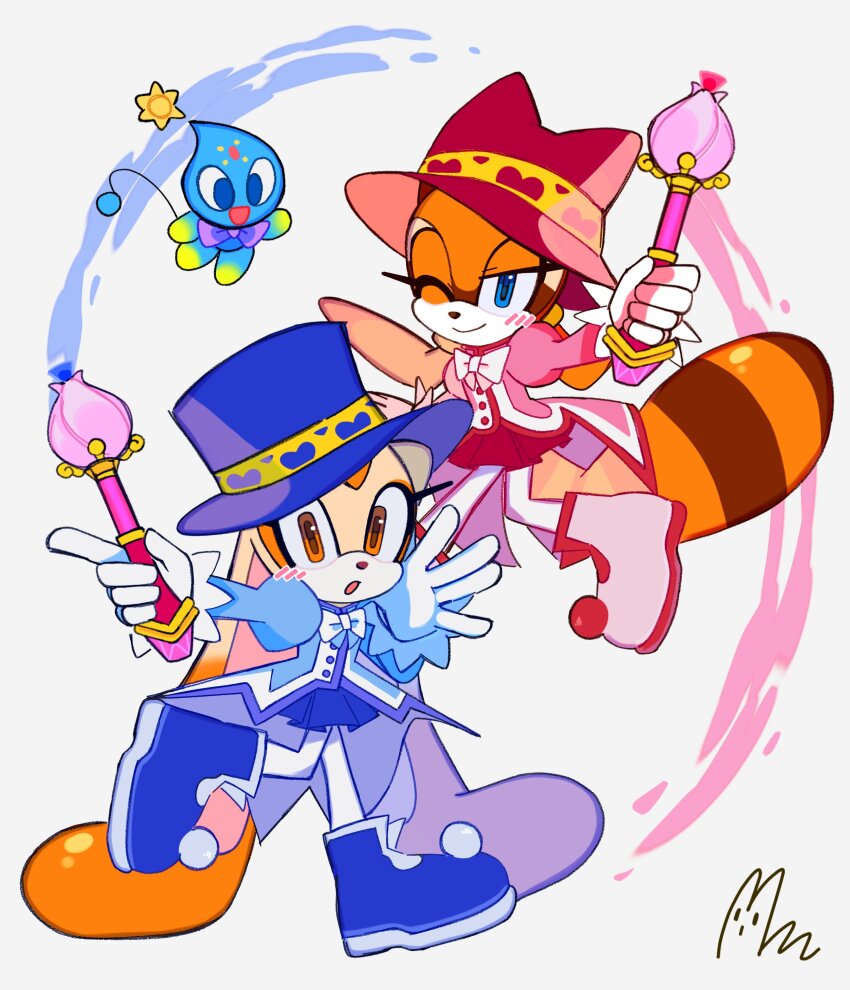 Cream The Rabbit (Fushigiboshi No Futago Hime) Rule 34 Image