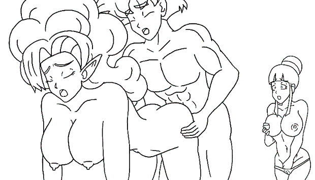 Chichi (Dragon Ball) Rule 34 Image