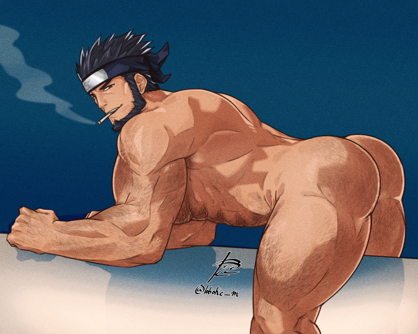 Sarutobi Asuma (Naruto (Series)) Rule 34 Image