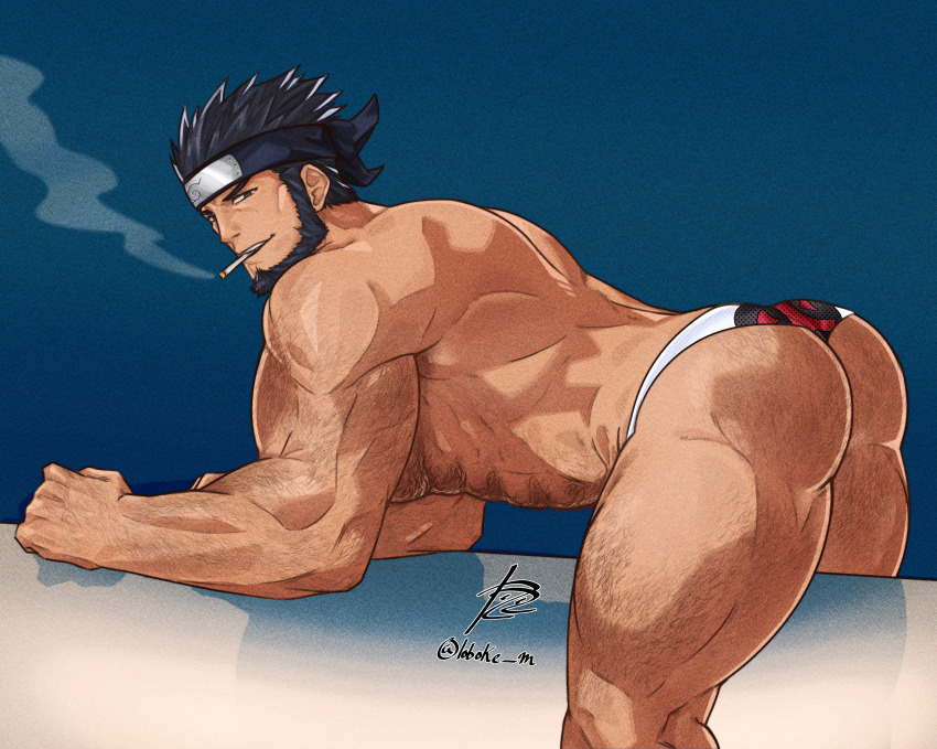 Sarutobi Asuma (Naruto (Series)) Rule 34 Image
