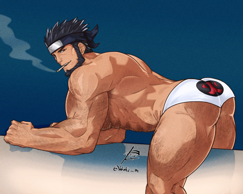 Sarutobi Asuma (Naruto (Series)) Rule 34 Image