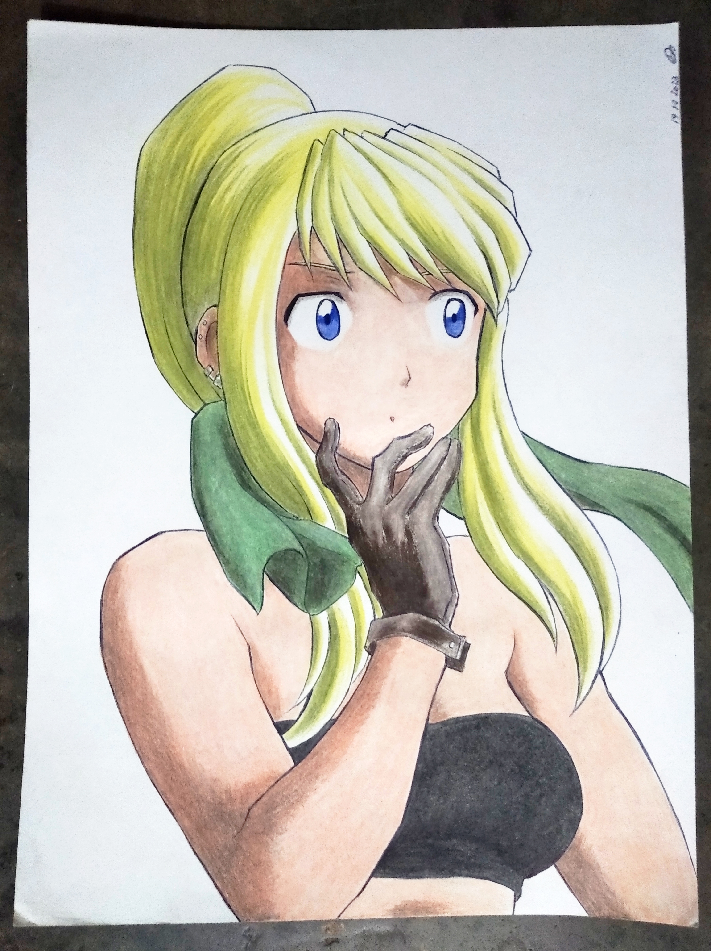 Winry Rockbell (Fullmetal Alchemist) Rule 34 Image