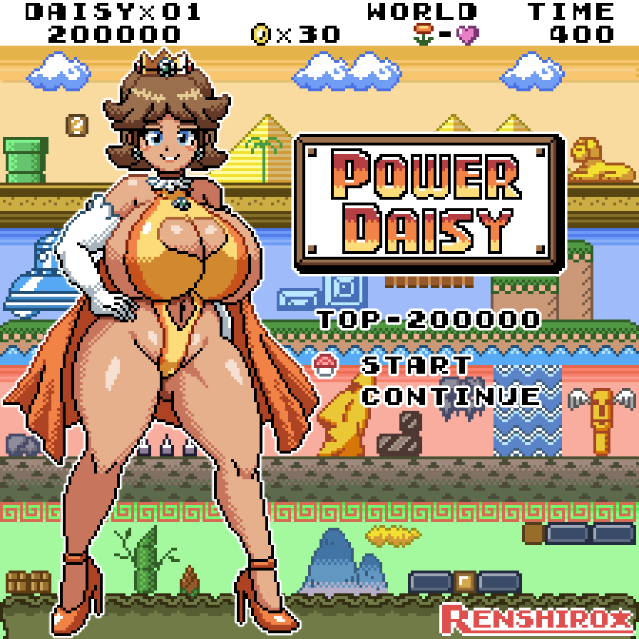 Power Daisy (Renshirou) Rule 34 Image