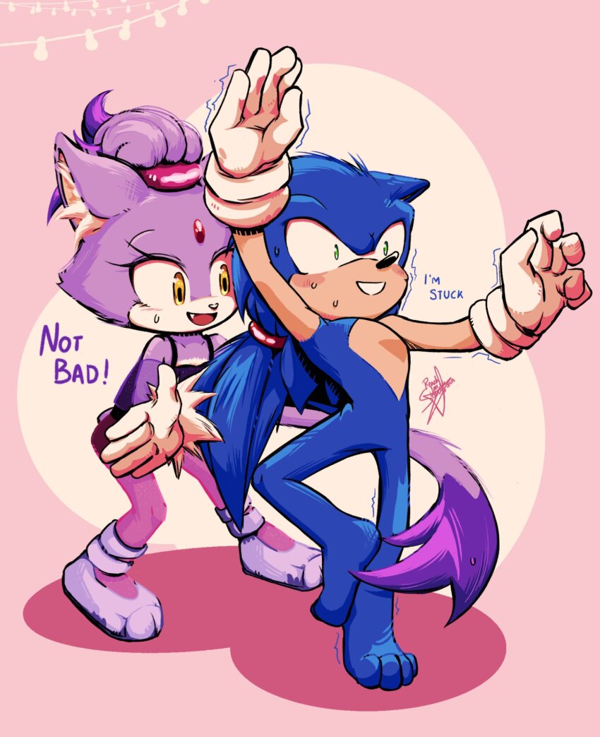 Blaze The Cat (Sonic (Series)) Rule 34 Image