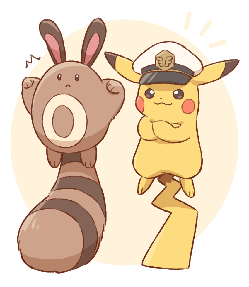 Gen 1 Pokemon (Captain Pikachu) Rule 34 Image