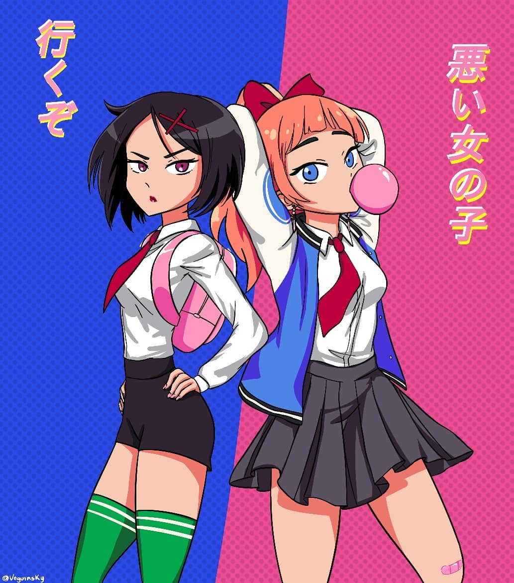 Kyoko (Kunio-Kun) Rule 34 Image