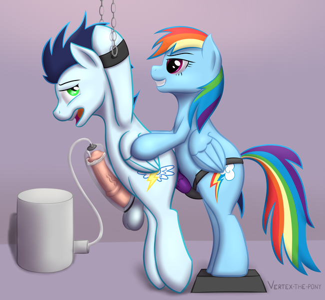 Rainbow Dash (Mlp) Rule 34 Image