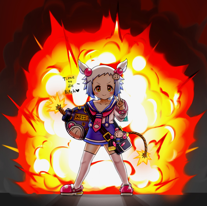 White Bomberman (Bombergirl) Rule 34 Image