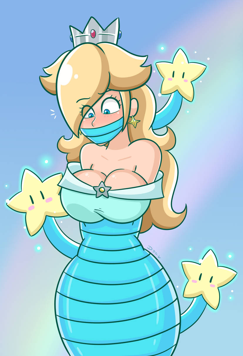 Princess Rosalina (Mario (Series)) Rule 34 Image