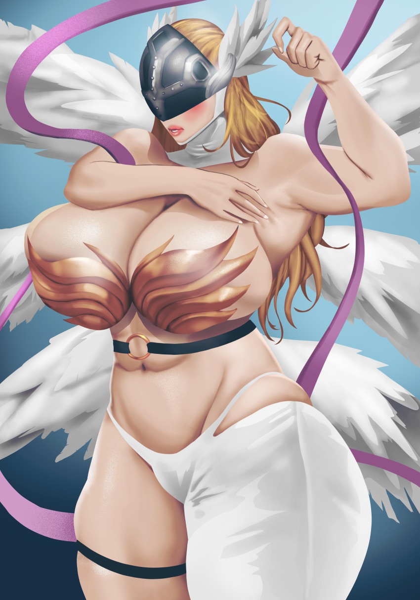 Angewomon (Digimon) Rule 34 Image