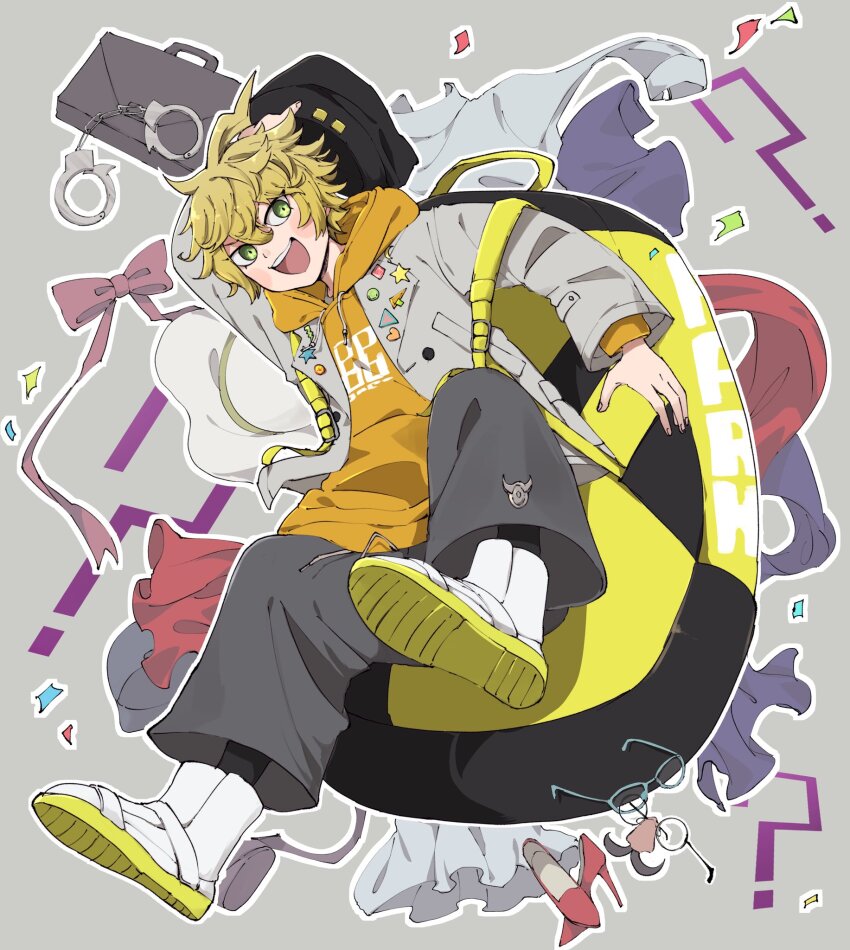 Desuhiko Thunderbolt (Master Detective Archives: Rain Code) Rule 34 Image