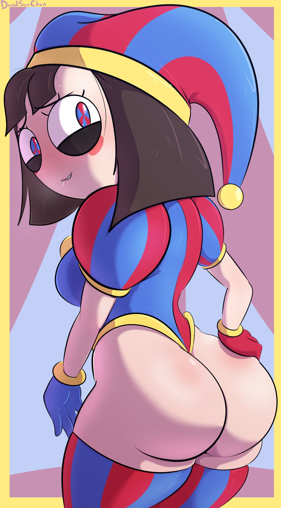 Pomni (The Amazing Digital Circus) Rule 34 Image