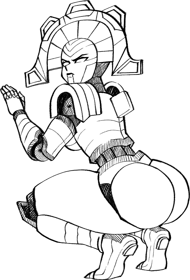 Eve (Dark Rift) Rule 34 Image