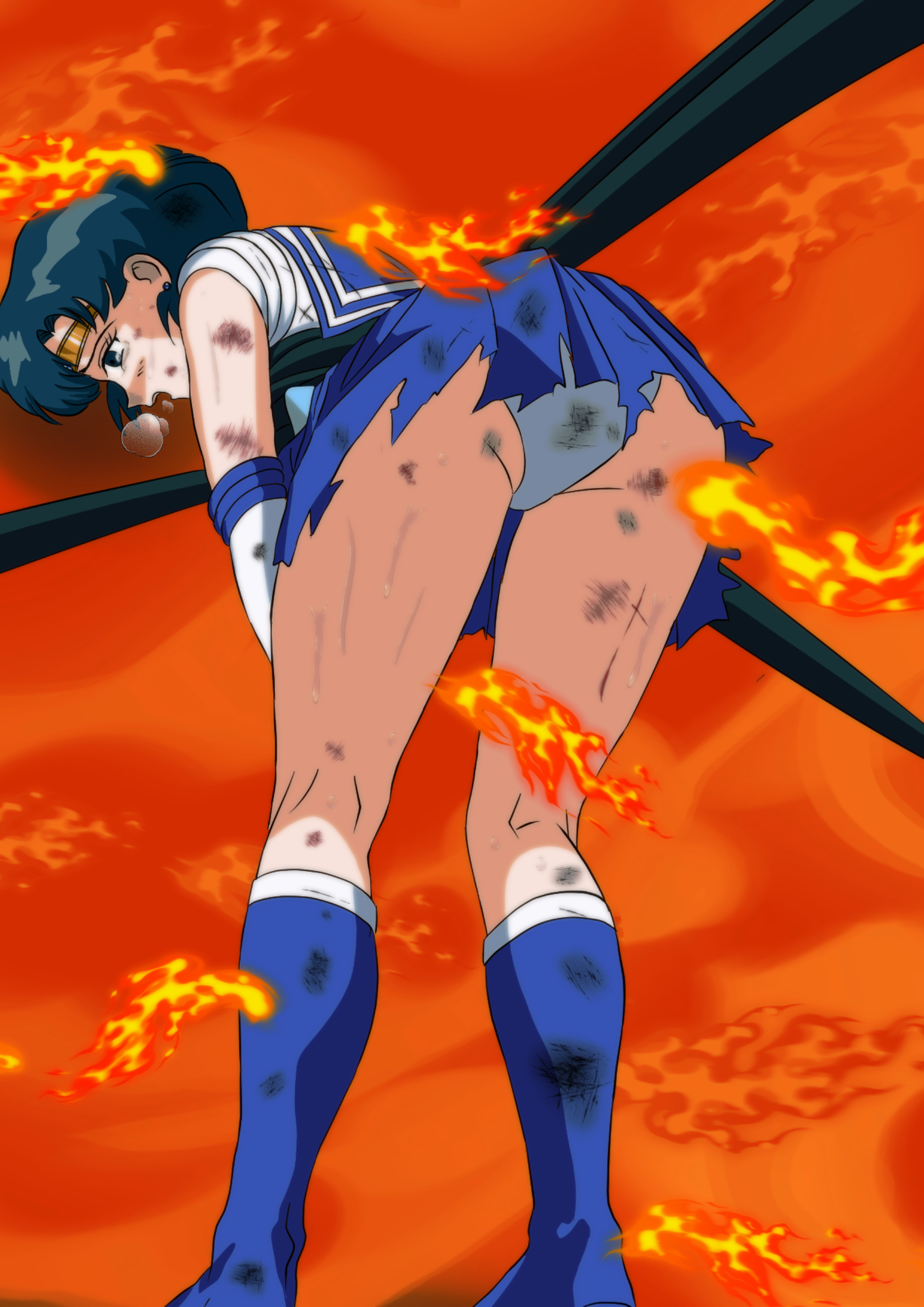 Ami Mizuno (Bishoujo Senshi Sailor Moon) Rule 34 Image