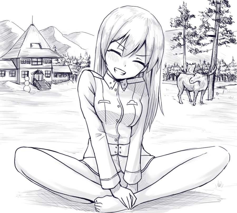 Eila Ilmatar Juutilainen (Strike Witches) Rule 34 Image