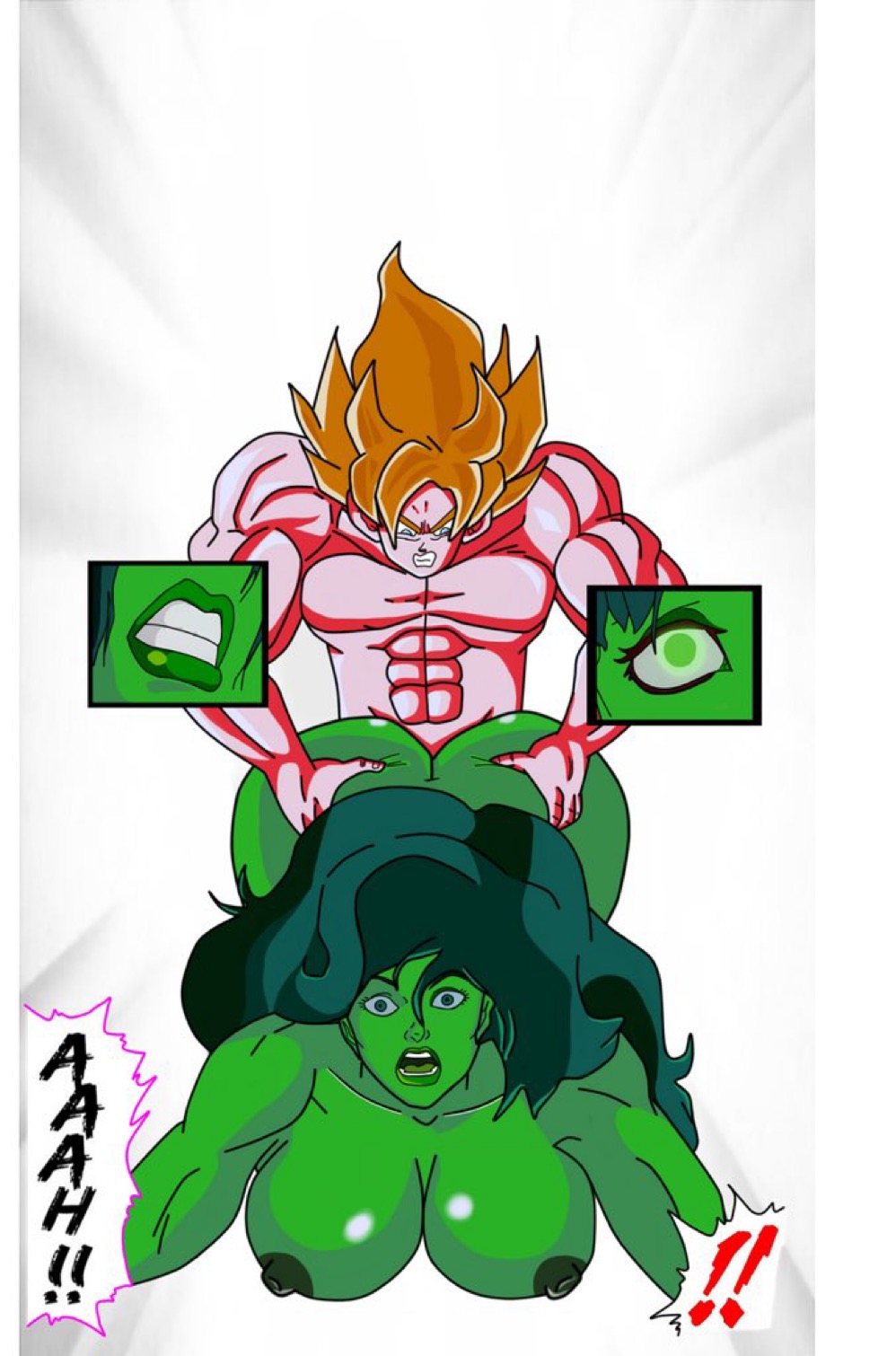 She-Hulk (Dragon Ball) Rule 34 Image