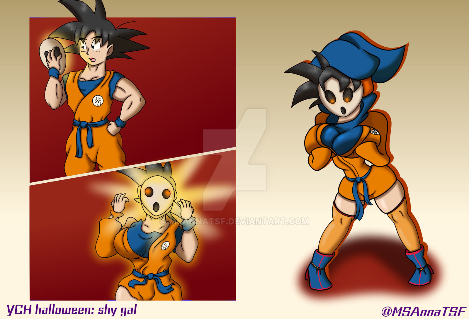 Shy Gal (Dragon Ball) Rule 34 Image
