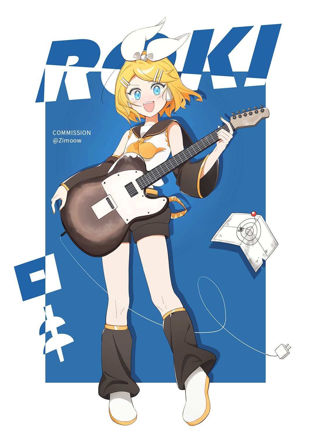 Kagamine Rin (Vocaloid) Rule 34 Image