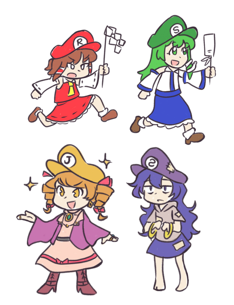 Hakurei Reimu (Mario (Series)) Rule 34 Image