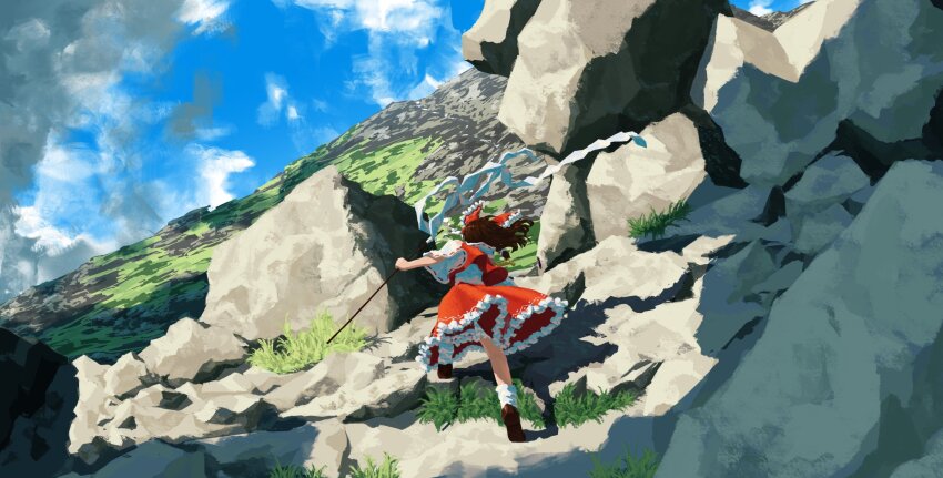 Hakurei Reimu (Touhou) Rule 34 Image