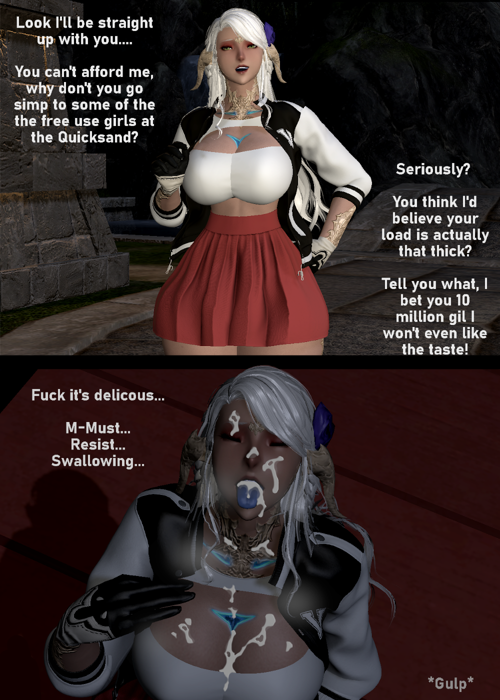 Au Ra (Final Fantasy) Rule 34 Image