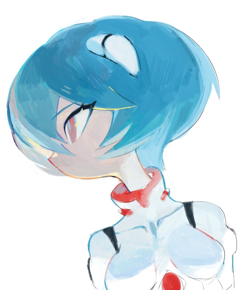 Ayanami Rei (Neon Genesis Evangelion) Rule 34 Image