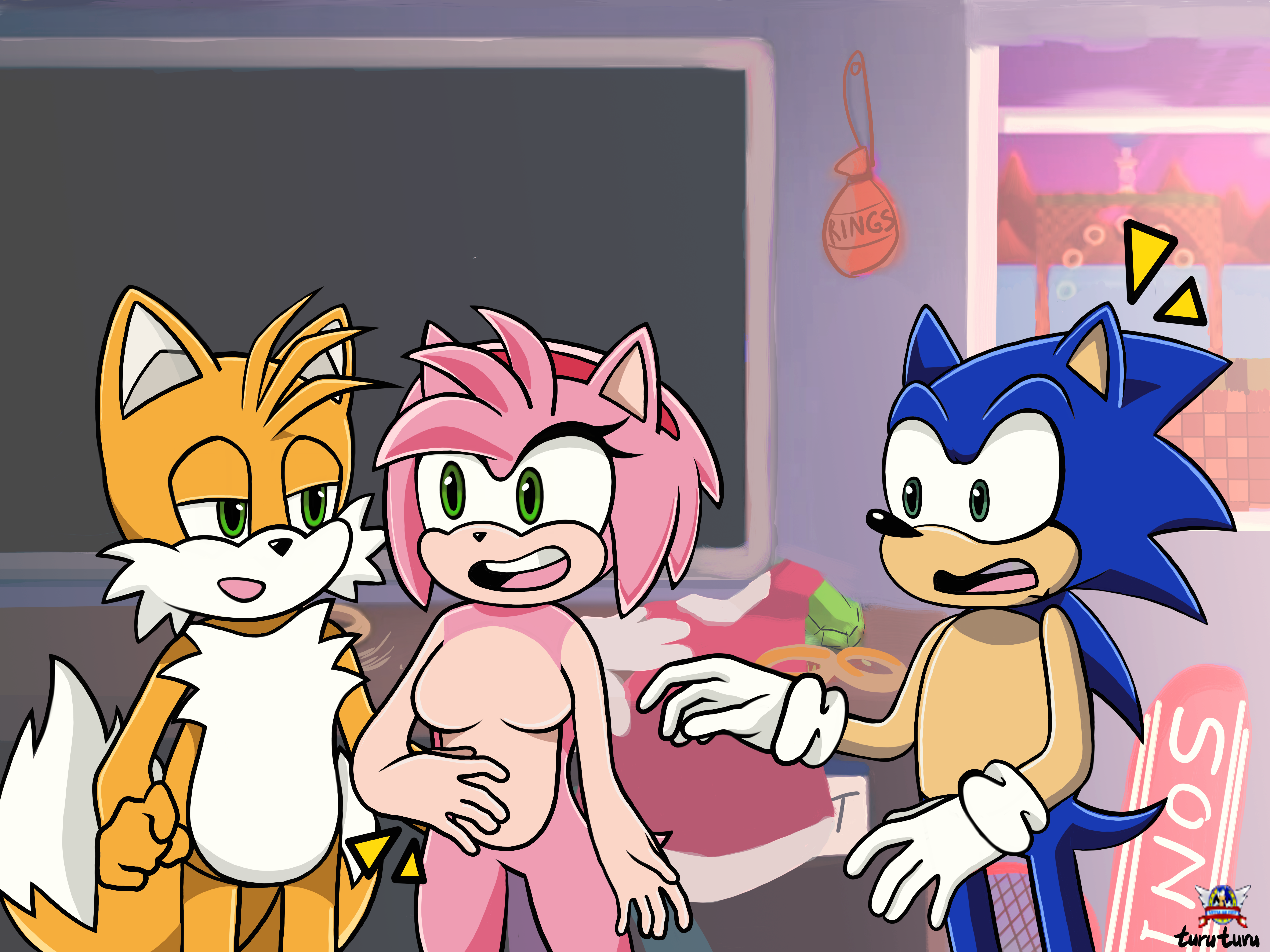 Amy Rose (Sonic (Series)) Rule 34 Image