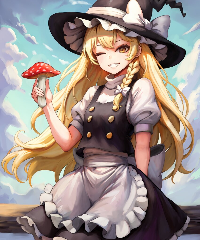 Kirisame Marisa (Touhou) Rule 34 Image