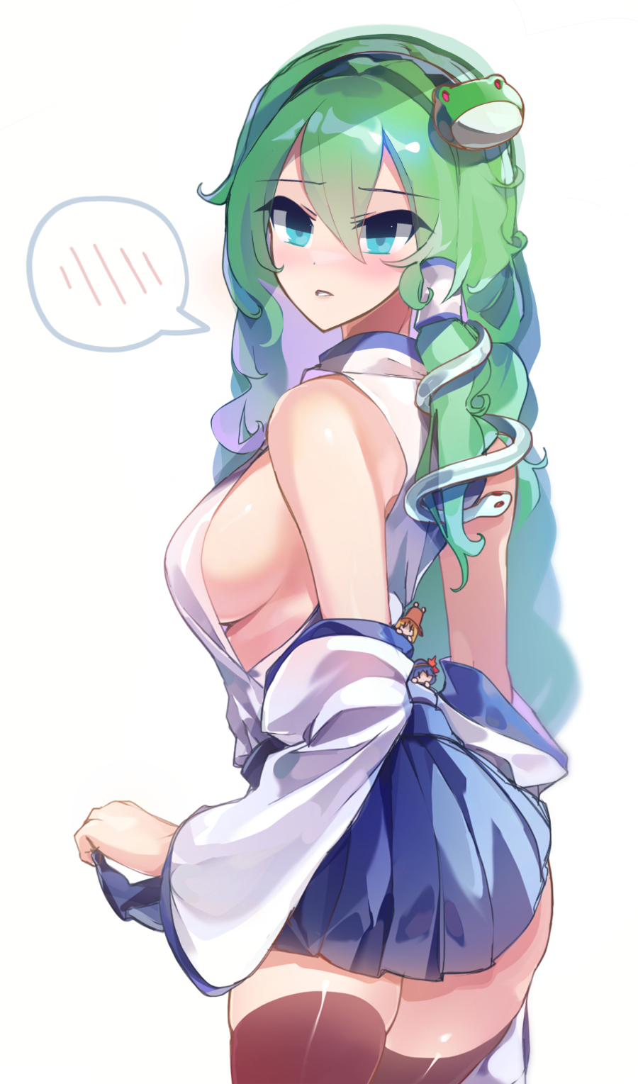Kochiya Sanae (Touhou) Rule 34 Image