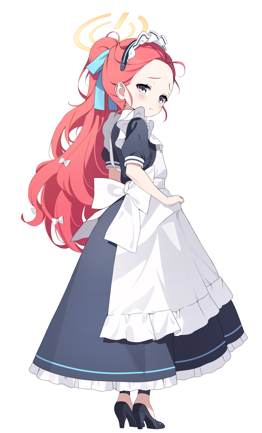 Yuzu (Maid) (Blue Archive) Rule 34 Image
