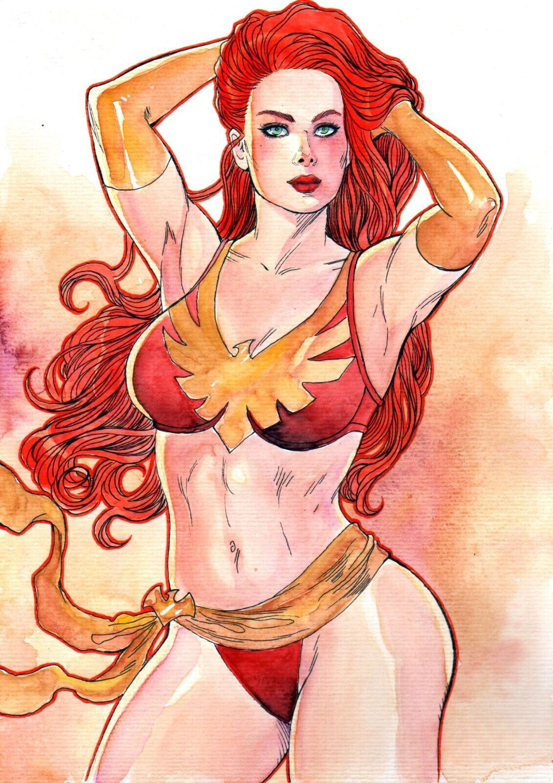 Dark Phoenix (Marvel) Rule 34 Image