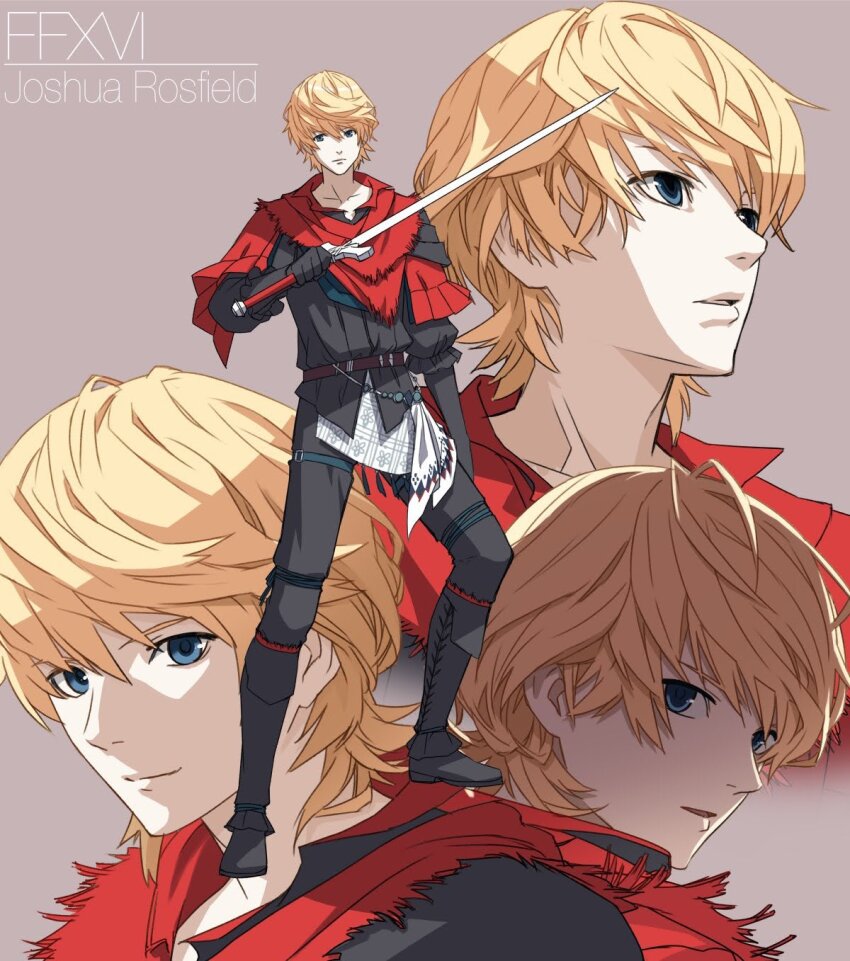 Joshua Rosfield (Final Fantasy) Rule 34 Image