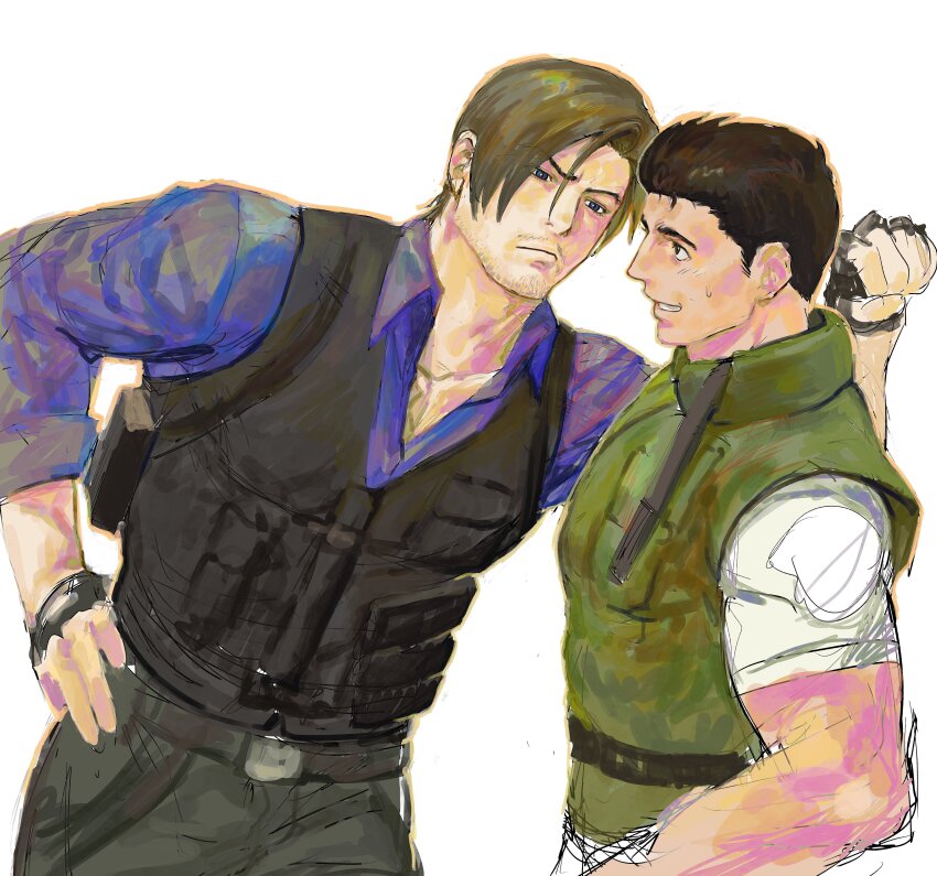 Chris Redfield (Resident Evil) Rule 34 Image