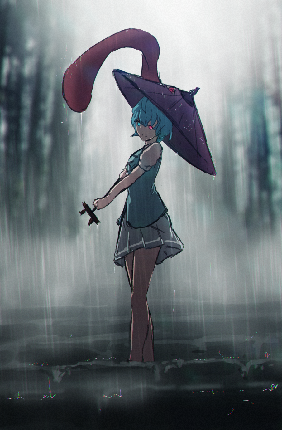 Tatara Kogasa (Touhou) Rule 34 Image