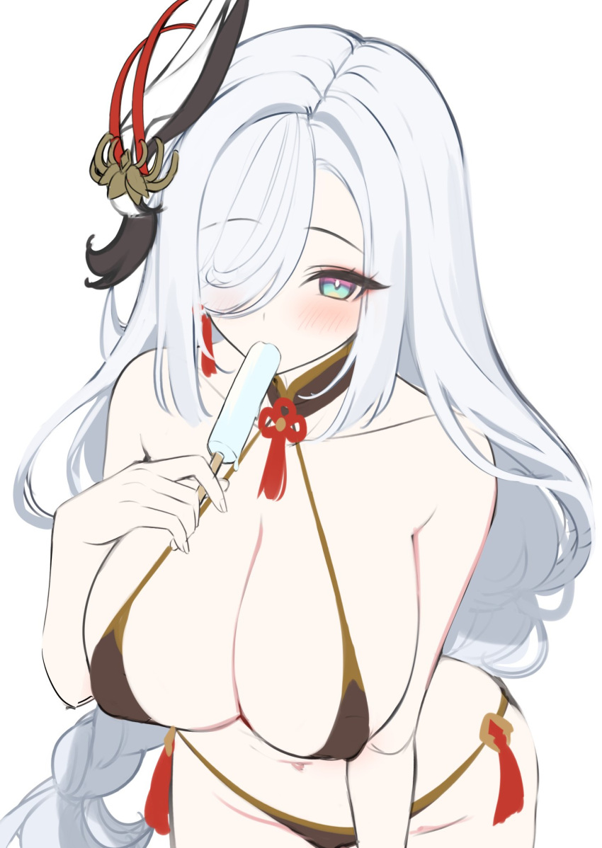 Shenhe (Genshin Impact) Rule 34 Image