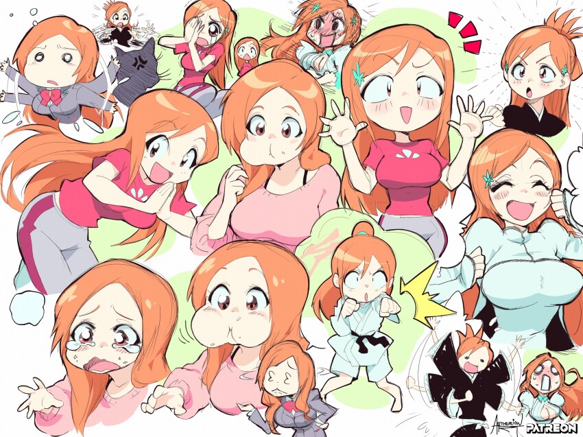 Inoue Orihime (Bleach) Rule 34 Image