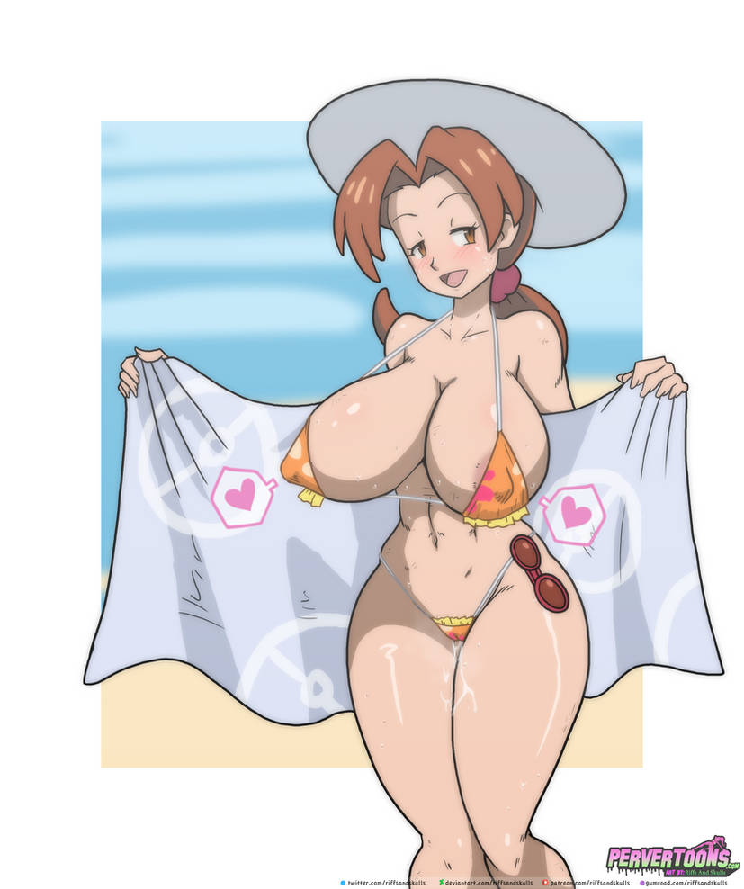 Delia Ketchum (Pokemon) Rule 34 Image