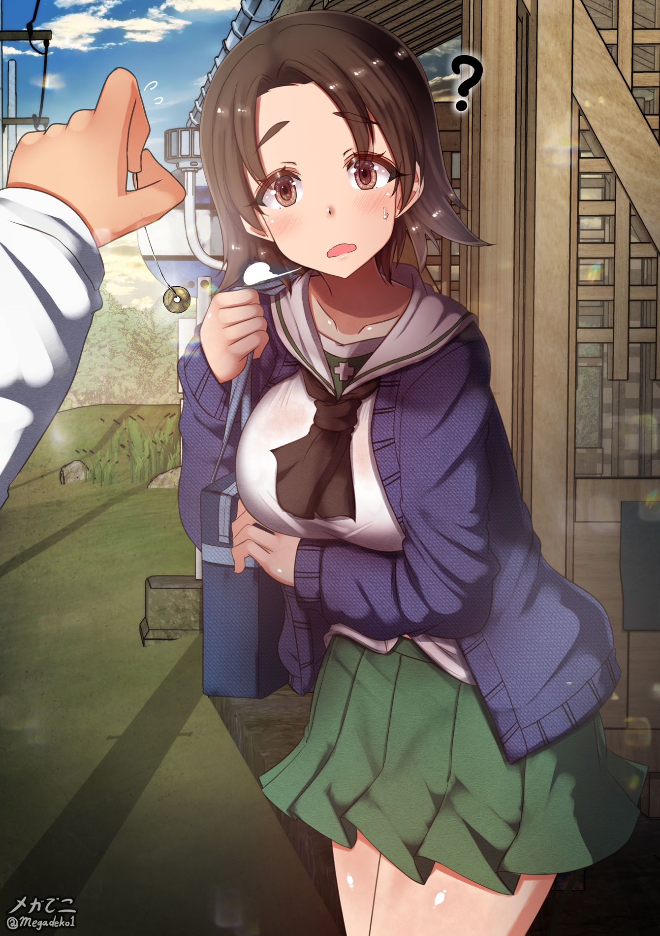Sawa Azusa (Girls Und Panzer) Rule 34 Image