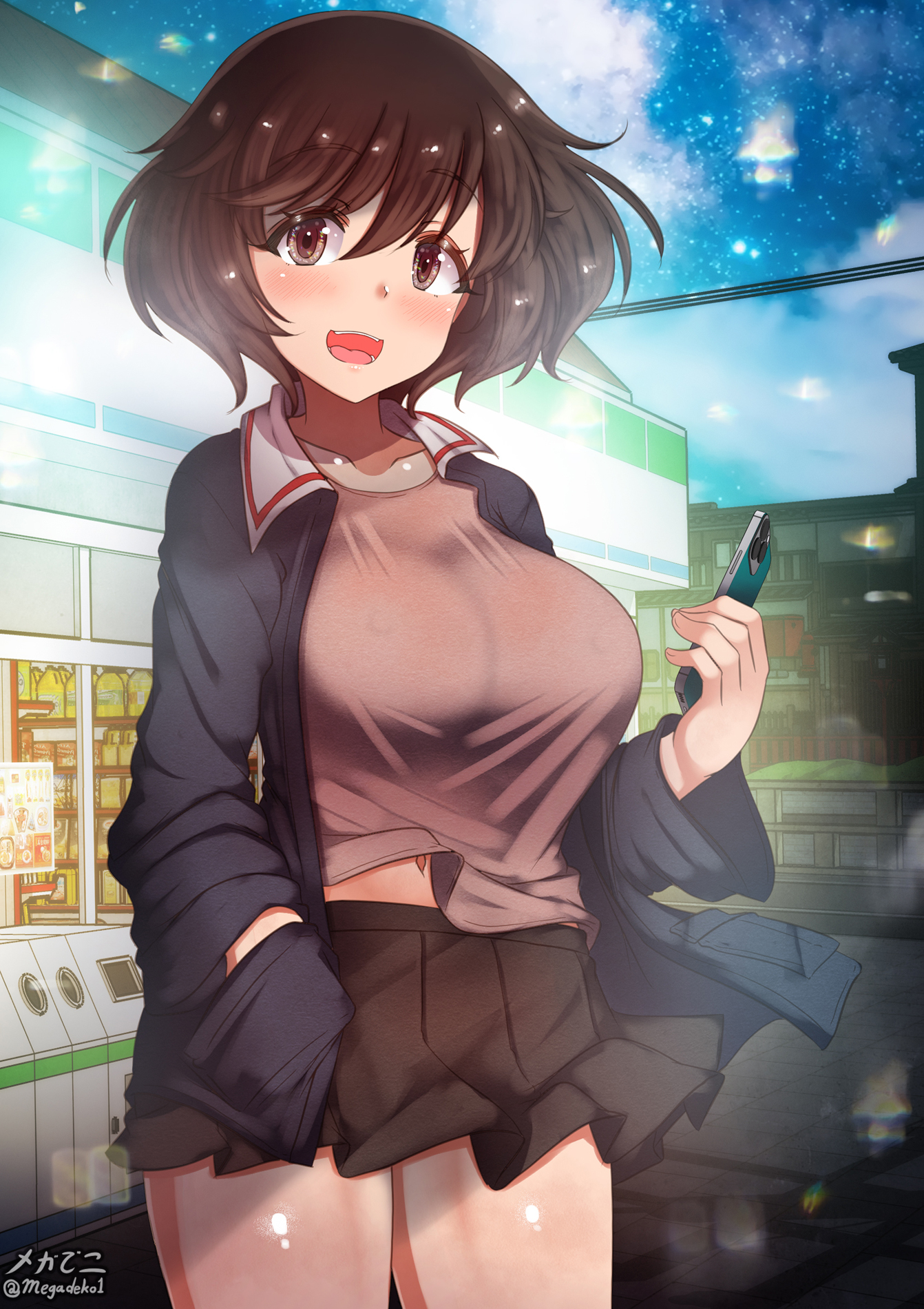 Akiyama Yukari (Girls Und Panzer) Rule 34 Image