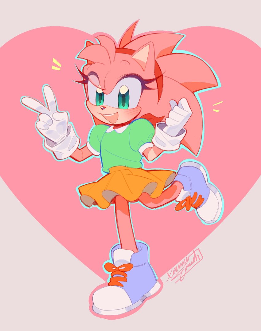 Amy Rose (Sonic (Series)) Rule 34 Image