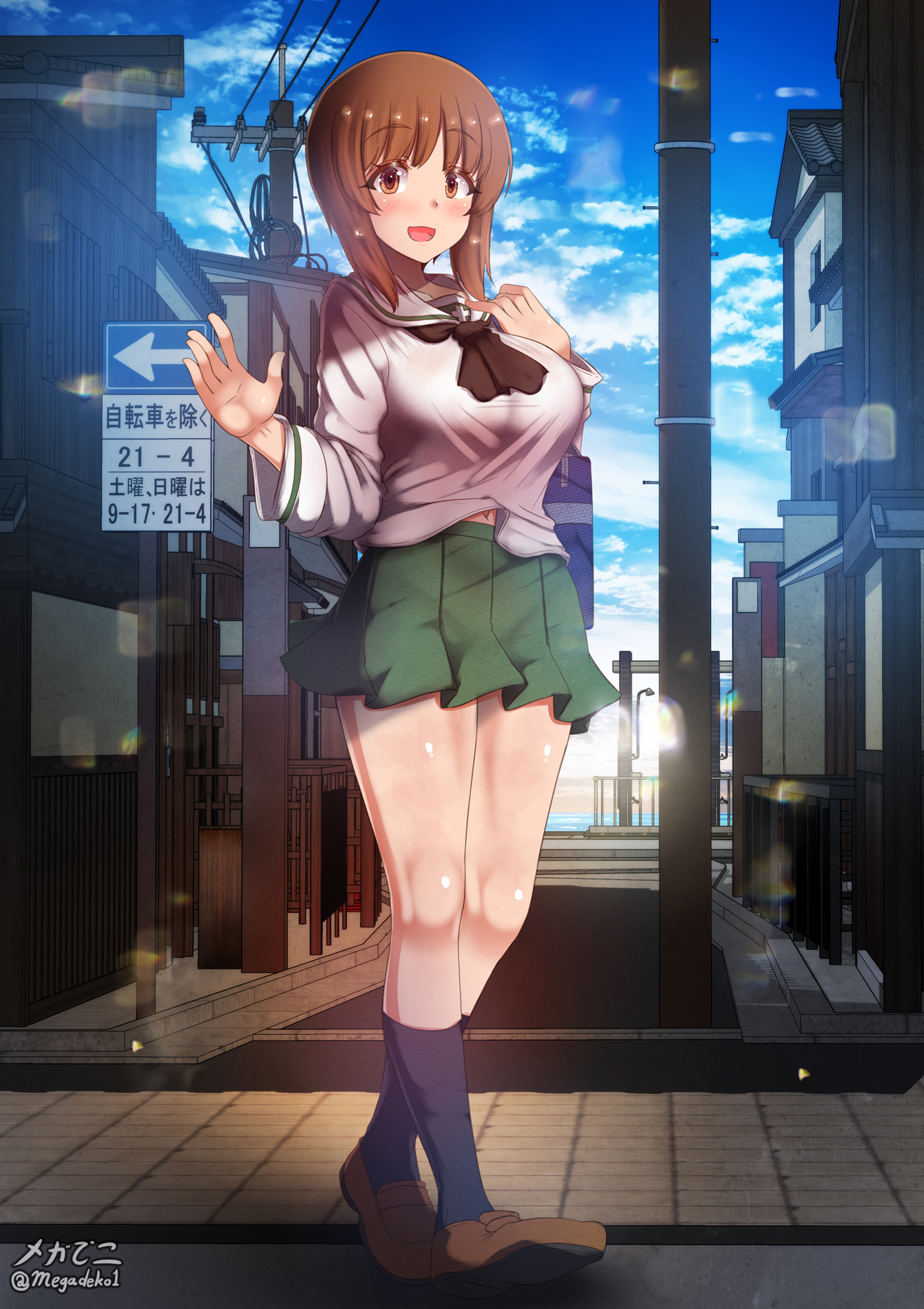 Nishizumi Miho (Girls Und Panzer) Rule 34 Image