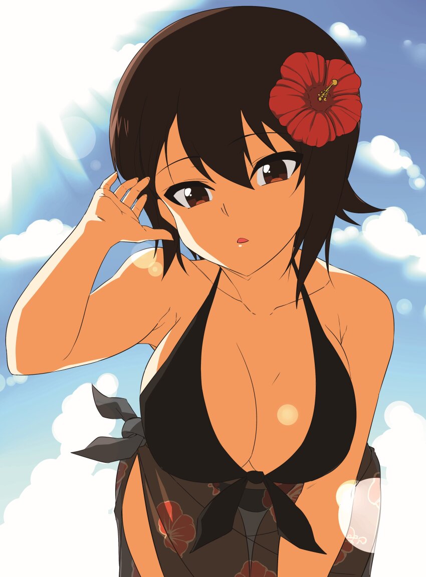 Nishizumi Maho (Girls Und Panzer) Rule 34 Image