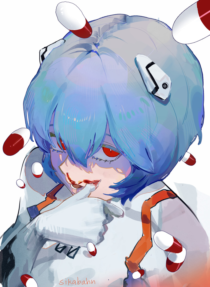 Ayanami Rei (Neon Genesis Evangelion) Rule 34 Image