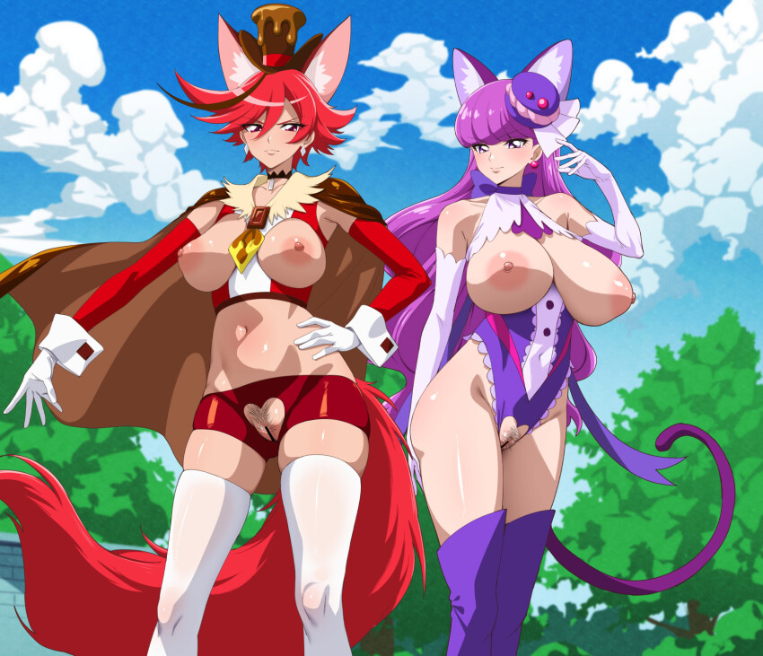 Cure Chocolat (Kirakira Precure A La Mode) Rule 34 Image